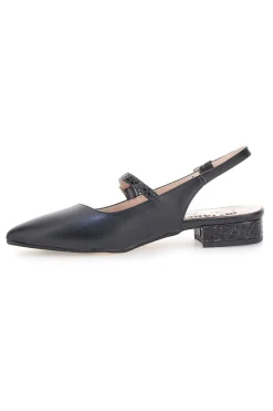 Ballerine Slingback Nere 3888-PITTARELLO GLAM Sale