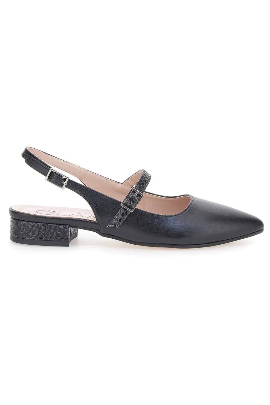 Ballerine Slingback Nere 3888-PITTARELLO GLAM Sale