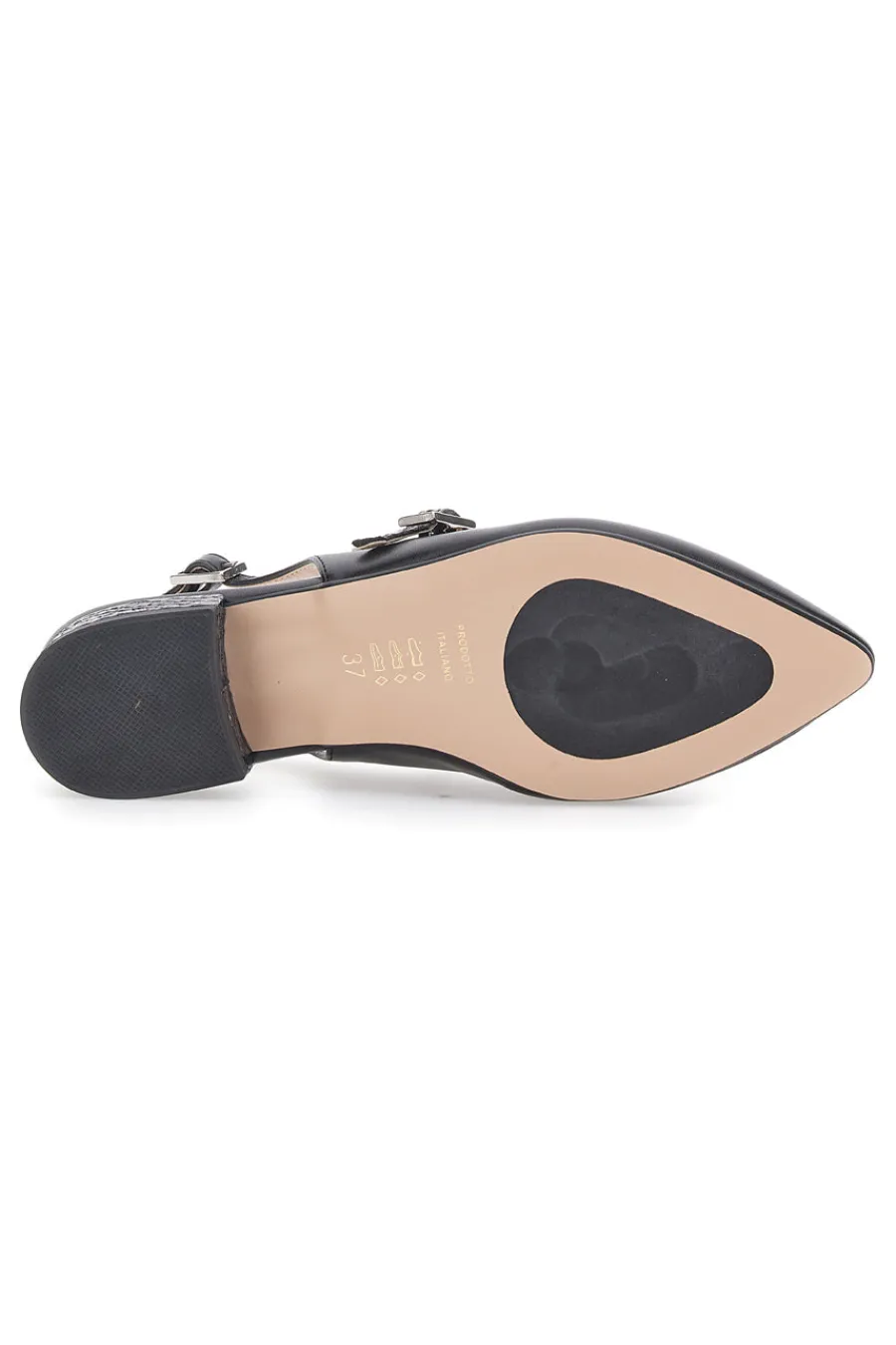 Ballerine Slingback Nere 3888-PITTARELLO GLAM Sale