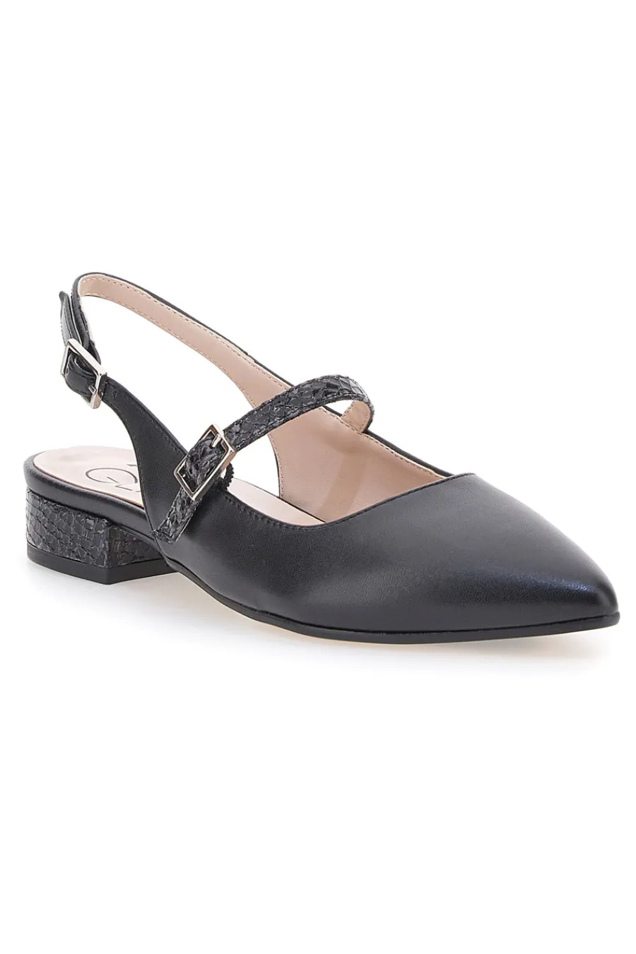 Ballerine Slingback Nere 3888-PITTARELLO GLAM Sale