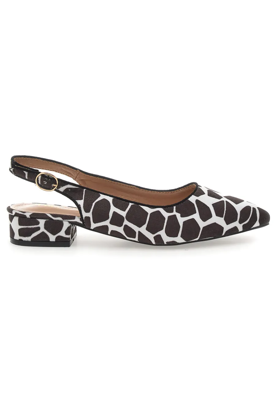 Ballerine Slingback Zebrate a Punta P553-FIRST LADY Best