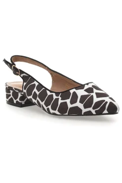 Ballerine Slingback Zebrate a Punta P553-FIRST LADY Best