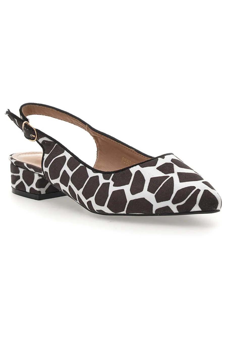 Ballerine Slingback Zebrate a Punta P553-FIRST LADY Best