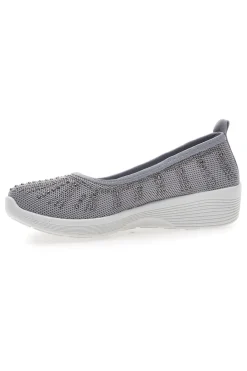 Ballerine Sportive Grigie 429-PRIMA RIGA Sale
