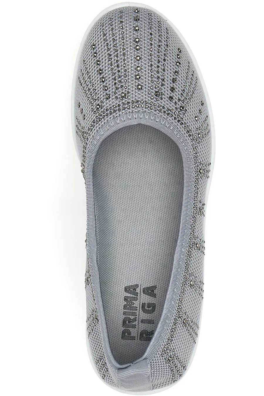 Ballerine Sportive Grigie 429-PRIMA RIGA Sale