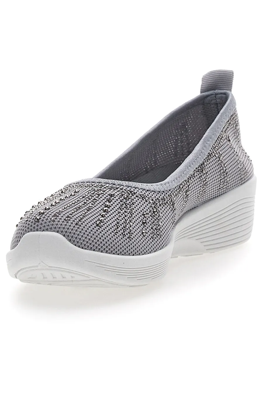 Ballerine Sportive Grigie 429-PRIMA RIGA Sale
