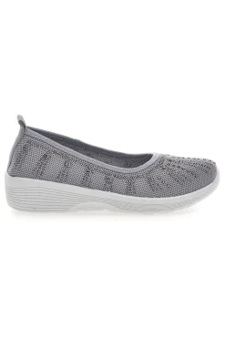 Ballerine Sportive Grigie 429-PRIMA RIGA Sale