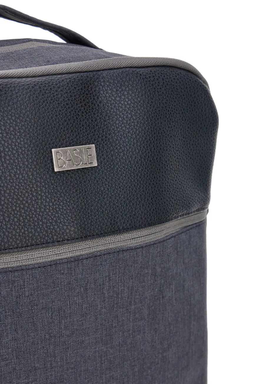 Basile grau Rucksack mit mehreren Taschen BA21PE152