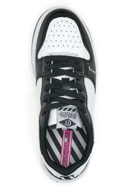 Baumwollgürtel Funky LTH Sneakers Weiß-Schwarz-COTTON BELT Discount
