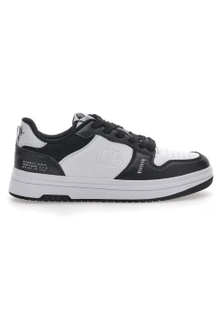 Baumwollgürtel Funky LTH Sneakers Weiß-Schwarz-COTTON BELT Discount