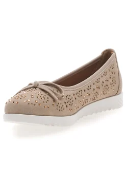 Ballerinas mit Glitter und dekorativer Schleife MINA362-MIO TEMPO Clearance
