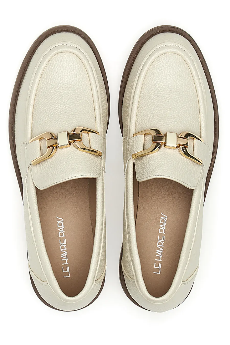 Damen-Loafer mit goldenem Bit 1133-LE HAVRE PARIS Online