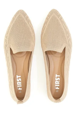 farbene Ballerinas aus Stoff mit weicher Innensohle PRE1-THE FIRST Sale