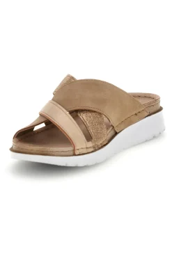Beige Hausschuhe mit gekreuzten Riemen 57 CN-INBLU Clearance