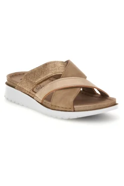 Beige Hausschuhe mit gekreuzten Riemen 57 CN-INBLU Clearance