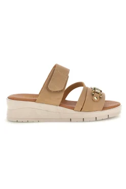 Hausschuhe mit Hufeisen und verstellbarem Riemen B315-PRIMA RIGA Discount