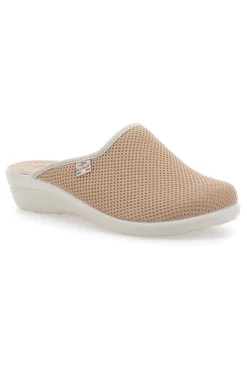 Hausschuhe mit Ledersohle T4368FE-FLY FLOT Sale