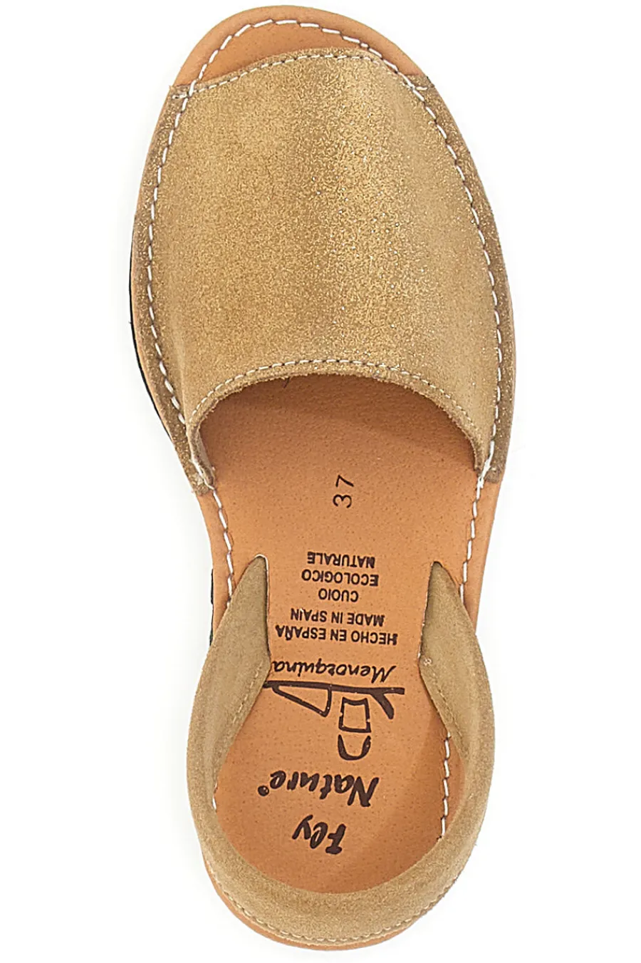 Beige Minorchine-alen aus 204-Leder-FLY NATURE Clearance