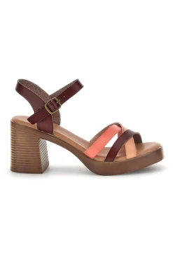 Sandalen mit Absatz und Plateau AD897701-PRIMA RIGA New