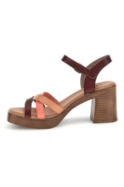 Sandalen mit Absatz und Plateau AD897701-PRIMA RIGA New