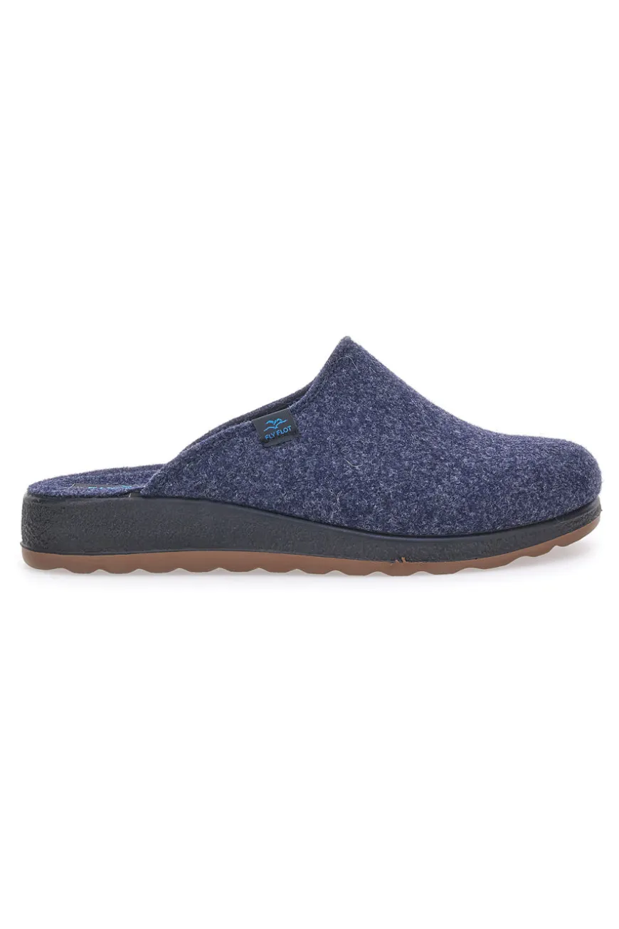 Blaue Fly Flot Hausschuhe 52720