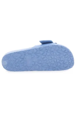Blaue Hausschuhe mit Maxi-Schnalle 931-2T2L Best