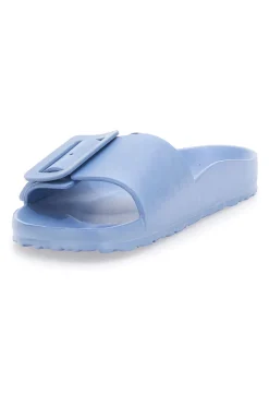 Blaue Hausschuhe mit Maxi-Schnalle 931-2T2L Best