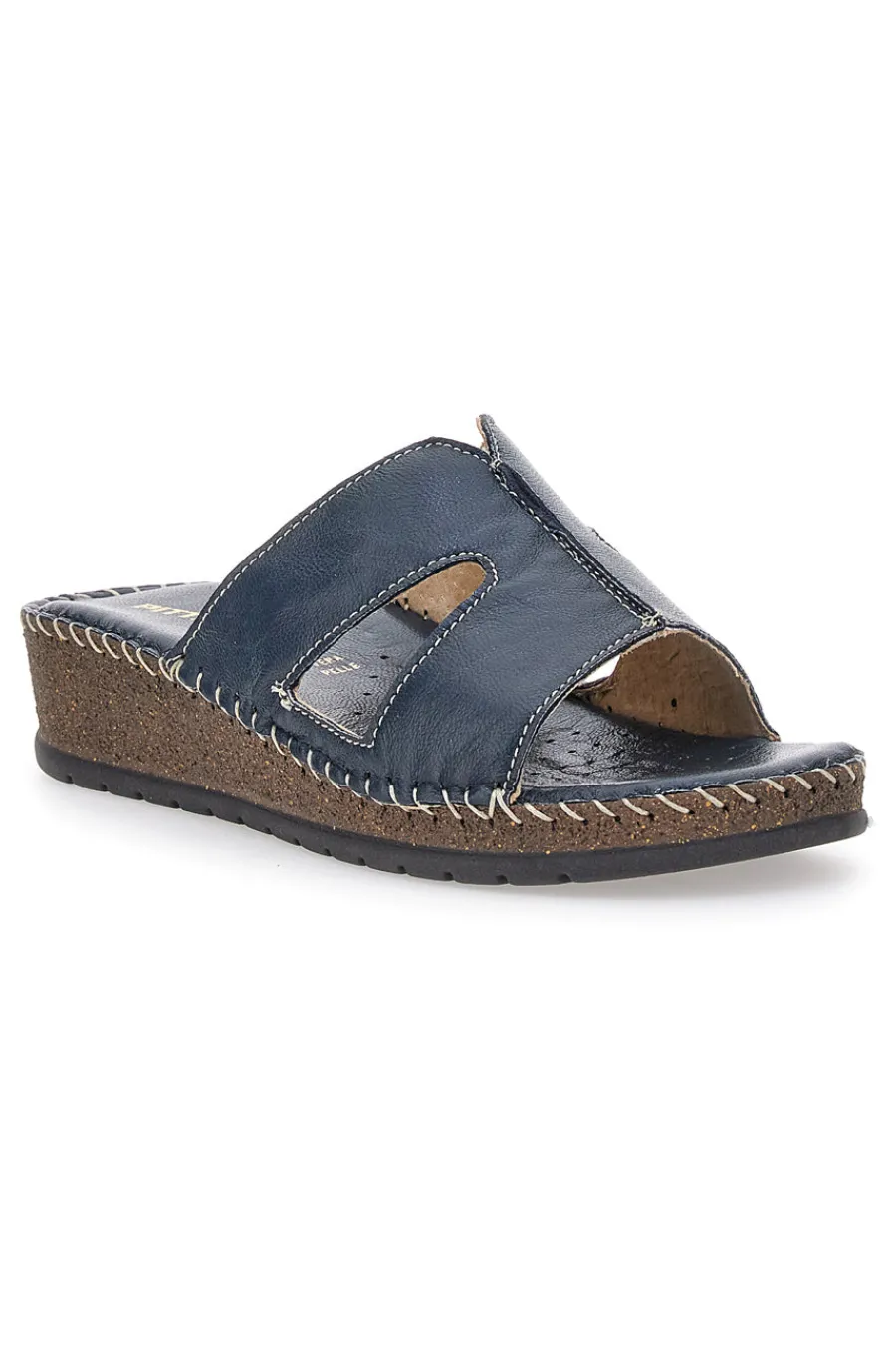 Blaue Keilpantoffeln 42047-PITTARELLO Discount
