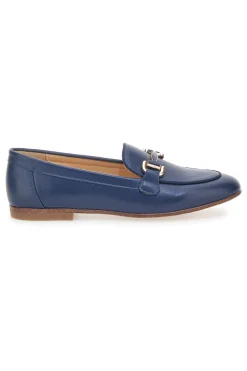 Blaue Mokassins mit Horsebit 50450-MARIELLA BURANI Best