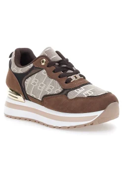 e Sneaker mit 9241 Monogramm-Logo-LAURA BIAGIOTTI Sale