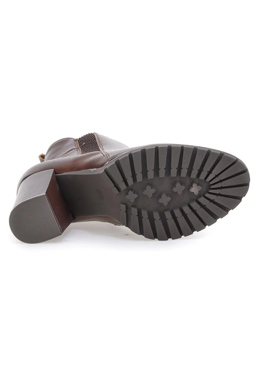 Cafè Cost 16807220 e Stiefeletten mit elastischen Seiten und breitem Absatz-CAFÈ COST Outlet