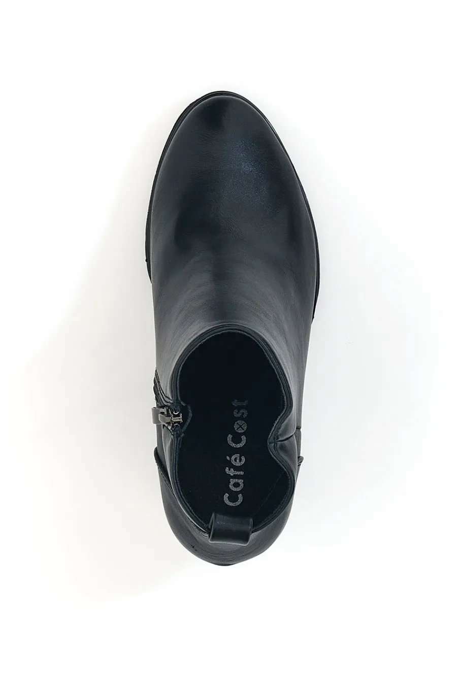 Cafè Cost 16807213 Schwarze Stiefeletten mit breitem Absatz und Profilsohle-CAFÈ COST Clearance