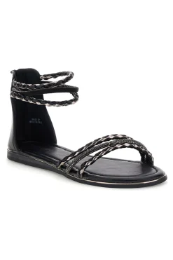 RH16 schwarz Riemchensandalen-CAFE' COST Online
