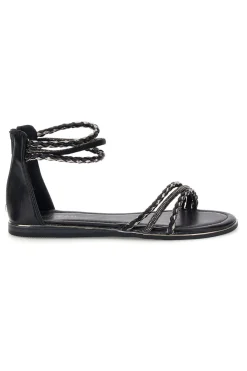 RH16 schwarz Riemchensandalen-CAFE' COST Online