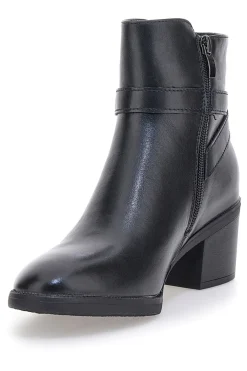Cafe' Cost 240562 e Stiefeletten mit breitem Absatz und dekorativem Riemen-CAFÈ COST Best