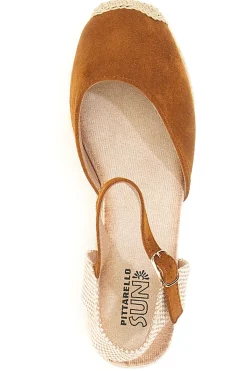Damen Espadrille Sandalen mit Seil Keil Pittarello Sonne BL1-PITTARELLO SUN