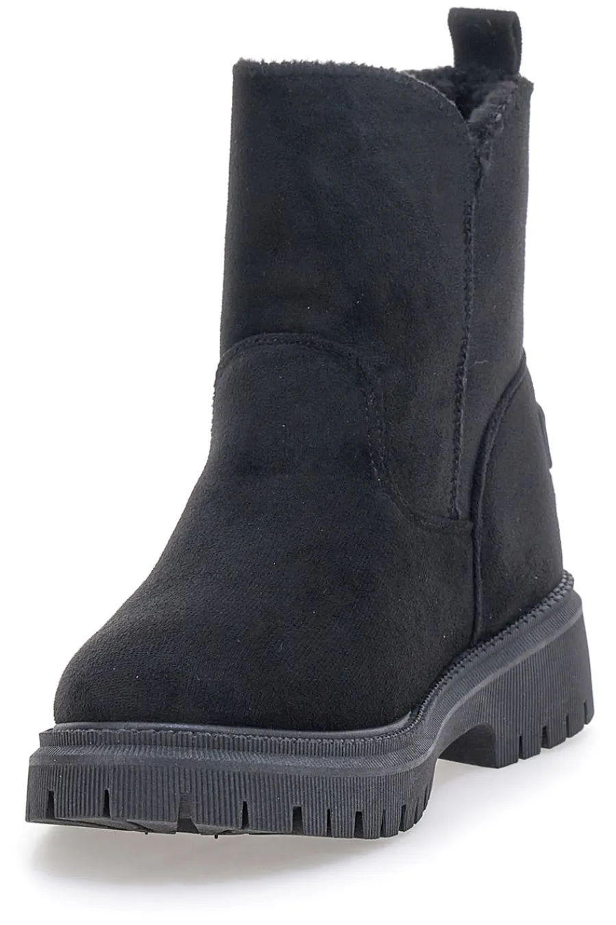 CAW759102020 e Stiefeletten mit seitlichem Reißverschluss und Fellfutter-CARRERA New