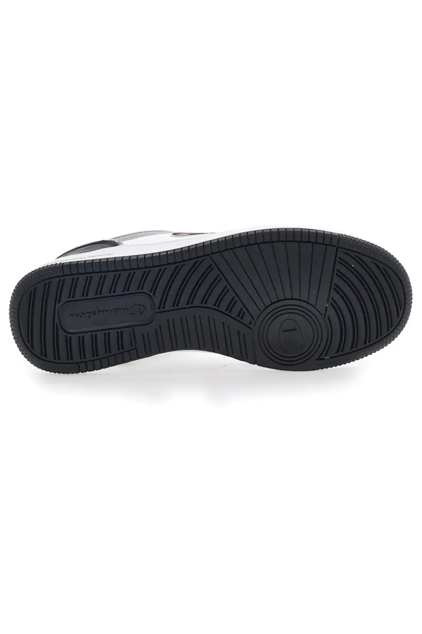 Champion Rebound 2 Low Sneakers in Weiß und Schwarz