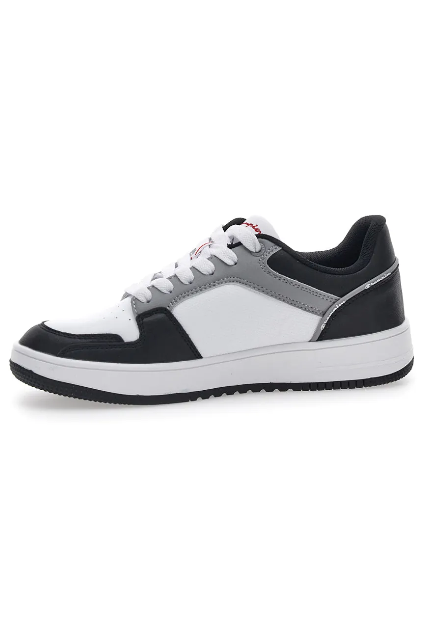 Champion Rebound 2 Low Sneakers in Weiß und Schwarz