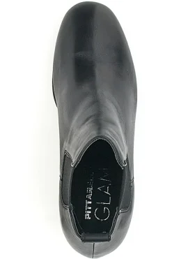 Chelsea Boots con Tacco 44225 Nero Vera Pelle-PITTARELLO GLAM Best