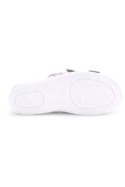 Ciabatta bianca colore con sottopiede in pelle 122F-BEST MEDICAL