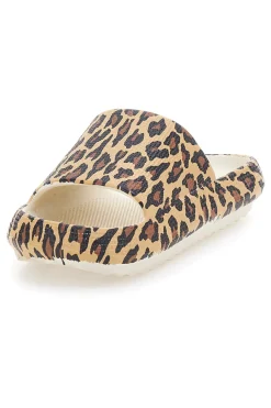 Ciabatte animalier leopardate suola comfort COVERI 24311-COVERI WORLD Sale