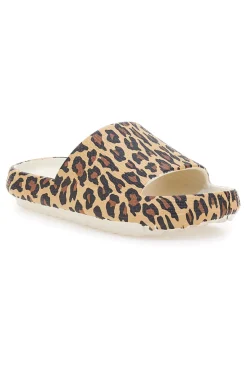 Ciabatte animalier leopardate suola comfort COVERI 24311-COVERI WORLD Sale