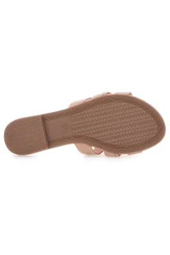 Ciabatte Basse Rosa con Catena 3982-MON DIEU Online