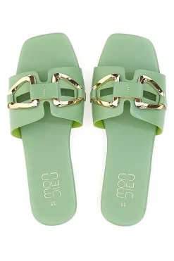 Ciabatte Basse Verdi 5413-MON DIEU Outlet