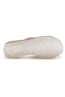 Ciabatte beige con dettagli luminosi 47 BV-INBLU Discount