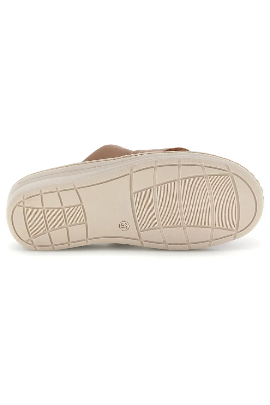 Ciabatte beige con fasce incrociate, inserti animalier e soletta estraibile 1401-PRIMA RIGA Hot