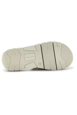 Ciabatte Beige con fascia in tessuto effetto spugna 7990-LINEA COMODA Hot