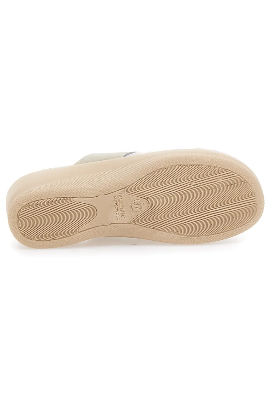 Ciabatte Beige con Punta Chiusa Made in Italy 6204-BIO UP Clearance