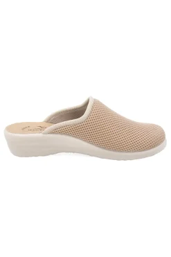 Ciabatte con sottopiede in vera pelle antiscivolo 90T40368FE-FLY FLOT Hot